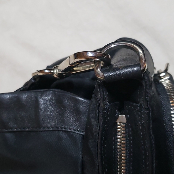 Prada Leather/Canvas Handbag - Picture 5 of 12